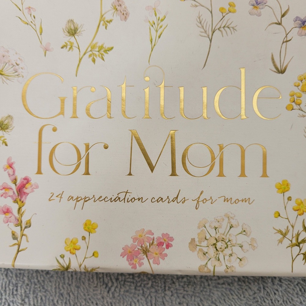 Eccolo 24 Appreciation Cards to Inspire and Uplift Mom‎ Floral Gift Set 2022